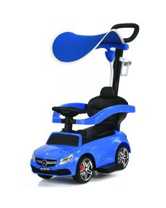 3 in 1 Ride on Push Car Licensed Mercedes Benz Car Slider Walker