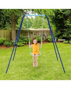 Outdoor Single Children's Swing Set