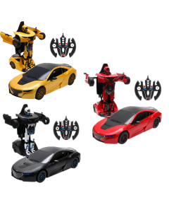 2.4G RC 2 in 1 Toy Robot Deform Car