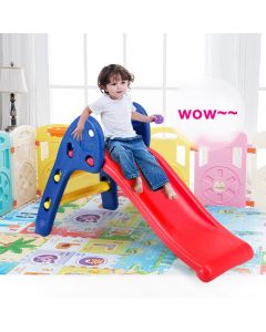 Folding Plastic Slide for Indoor and Outdoor Use