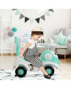 3 in 1 Children Ride-on Push Along Car-Green