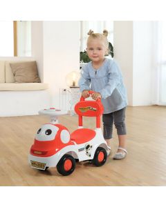 3 in 1 Children Ride-on Push Along Car-Orange