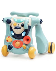 2-in-1 Baby Sit-to-Stand Walker with Toys