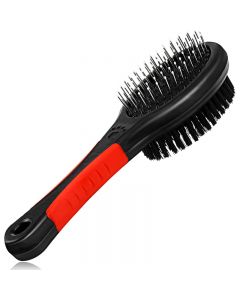 Double Sided Pet Fur Grooming Brush Pet Brush for Short and Long Hair - Large Size