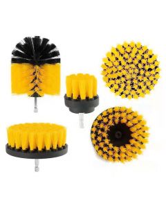 5 x Drill Attachment Cleaning Brush Set Power Scrub for Home Car Tile Bathroom