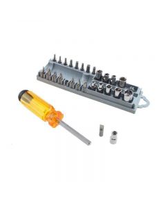 28pcs Drill Bits Set Screwdriver Bit Screw Extractor 1pcs
