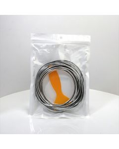 Universal Edge Gap Line Car Interior Accessories Molding Garnish - Silver 5M