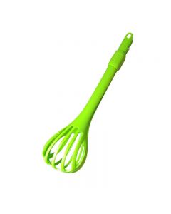 2 in 1 Egg Whisk for Mixing Stirring Dough Eggs Frothing Whisk for Home Kitchen - Random Colour