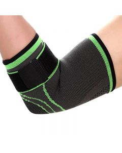 1 Pack Elbow Support Brace for Gym Fitness Light Fabric Compression Elbow Sleeve