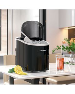 2.2 L Portable Electric Ice Cube Maker with Ice Scoop and Basket