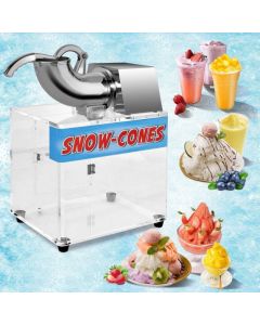 Electric Snow Cone Maker with Dual Blades