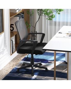 Ergonomic Desk Chair with Lumbar Support and Rocking Function