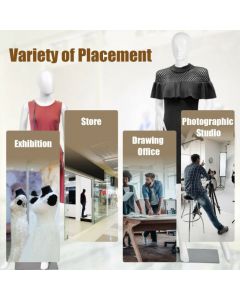 177cm Female Mannequin Full Body Manikin with Metal Base
