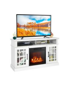 1400W Electric Fireplace with Mantel for TVs up to 55 Inches