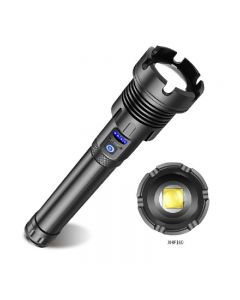 Powerful Flashlight High Lumens Flashlight Zoomable Tactical Torches Battery Powered