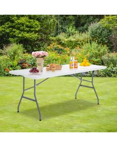 Portable Folding Camping Table with Carrying Handle for Indoor Outdoor