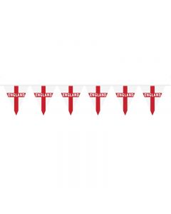 England World Cup Bunting Football St George 30 Flags 12M Bunting Banner Flags - Triangle