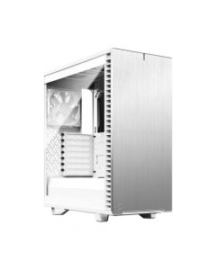 Fractal Design Define 7 Compact White TG Gaming Case w/ Clear Glass Window