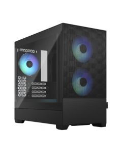 Fractal Design Pop Mini Air RGB Black TG Gaming Case w/ Clear Glass Window