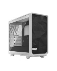 Fractal Design Meshify 2 Lite White TG Gaming Case w/ Light Clear Glass Window