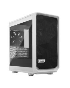 Fractal Design Meshify 2 Mini White TG Gaming Case w/ Clear Glass Window