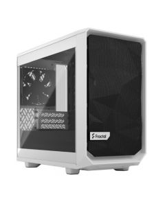 Fractal Design Meshify 2 Nano White TG Gaming Case w/ Clear Glass Window