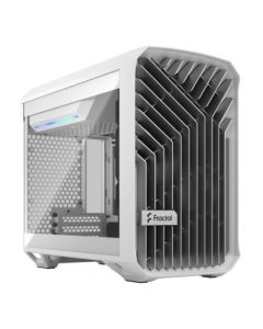 Fractal Design Torrent Nano White TG Case w/ Clear Glass Window