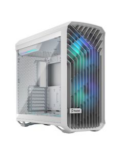 Fractal Design Torrent White RGB TG Gaming Case w/ Clear Glass Window