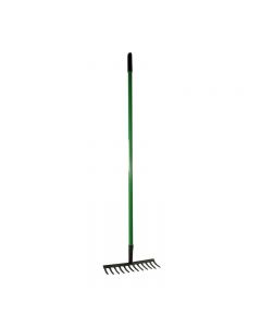 Outdoor Metal Garden Rake 12 Teeth Comb 130 cm Height