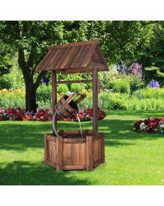 Garden Wishing Well with Electric Pump