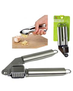 Heavy Duty Stainless Steel Garlic Squeezer Ginger Mincer Rust Proof and Dishwasher Safe