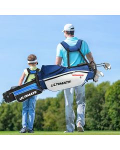 Costway Set 10 Pieces Men's Complete Golf Clubs Package