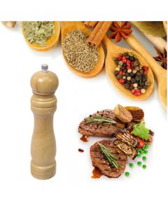 21cm Wooden Salt and Pepper Grinder Herb Mill Spice Grinder