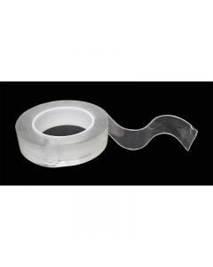 Clear Tape Gel Pad Re-usable Removable Washable Tough Household 1 Roll