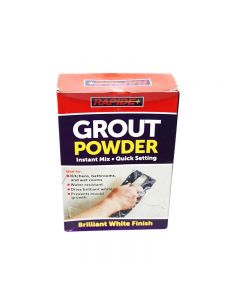 Quick Setting Grout Powder Instant Mix Brilliant White Finish Grout Powder 600g DIY
