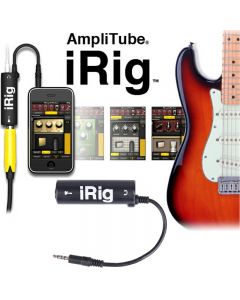 IRIG Guitar Audio Interface Converter Adapter Guitar Tuners Tone for iPhone iPad and iPod Touch