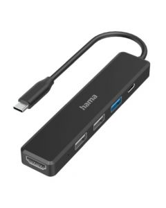 Hama External 4 Port USB-C Hub