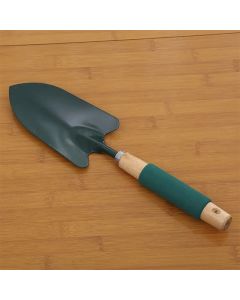 Green Metal Gardening Shovel Hand Garden Trowel  Angled Bend-Proof Digging Garden Spade