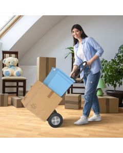 High Back Sack Barrow with 10" Wheels and Foldable Load Area