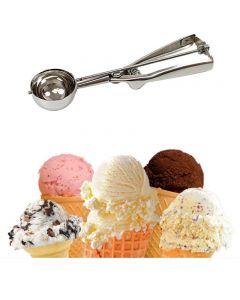 6cm Stainless Steel Cookie Scoop for Ice Cream