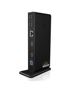 Icy Box IB-DK2251AC USB-A/C 11-in-1 Docking Station - 6x USB-A