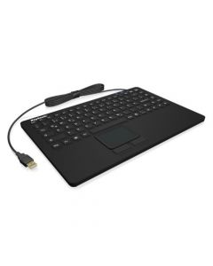 Icy Box Keysonic KSK-5230IN Industrial Mini USB Keyboard w/ Touchpad