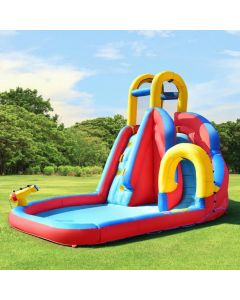 Inflatable Water Slide with Splash Pool