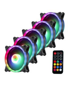 Jedel 12cm RGB Low Noise Case Fans x5
