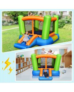Kids Cute Castle with Slide and Carrying Bag