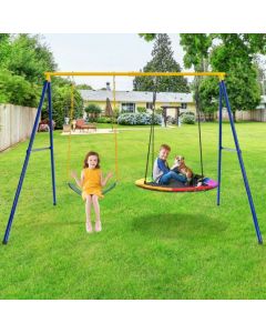 Kids Double Swing Set
