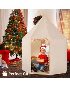 Kids Play Tent with 2 Doors Design and Washable Mat
