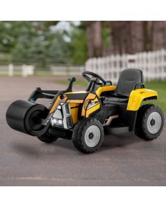 12V Battery Powered Kids Ride on Road Roller with 2.4G Remote Control