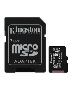 Kingston 512GB Canvas Select Plus Micro SD Card with SD Adapter