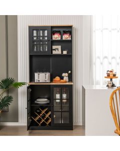 183 cm Kitchen Buffet Sideboard with Hutch